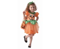 Role play-set for child Pumpkin (dress, hairband, bag), size 92/104 cm